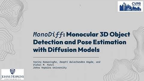 MonoDiff: Monocular 3D Object Detection and Pose Estimation with Diffusion Models