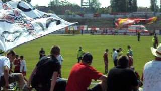 HFC 22.05.2010 - Abschied vom KWS in der Fankurve