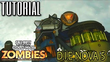 "DIE MASCHINE" - D.I.E. NOVA 5 UPGRADE TUTORIAL! (Black Ops Cold War Zombies)