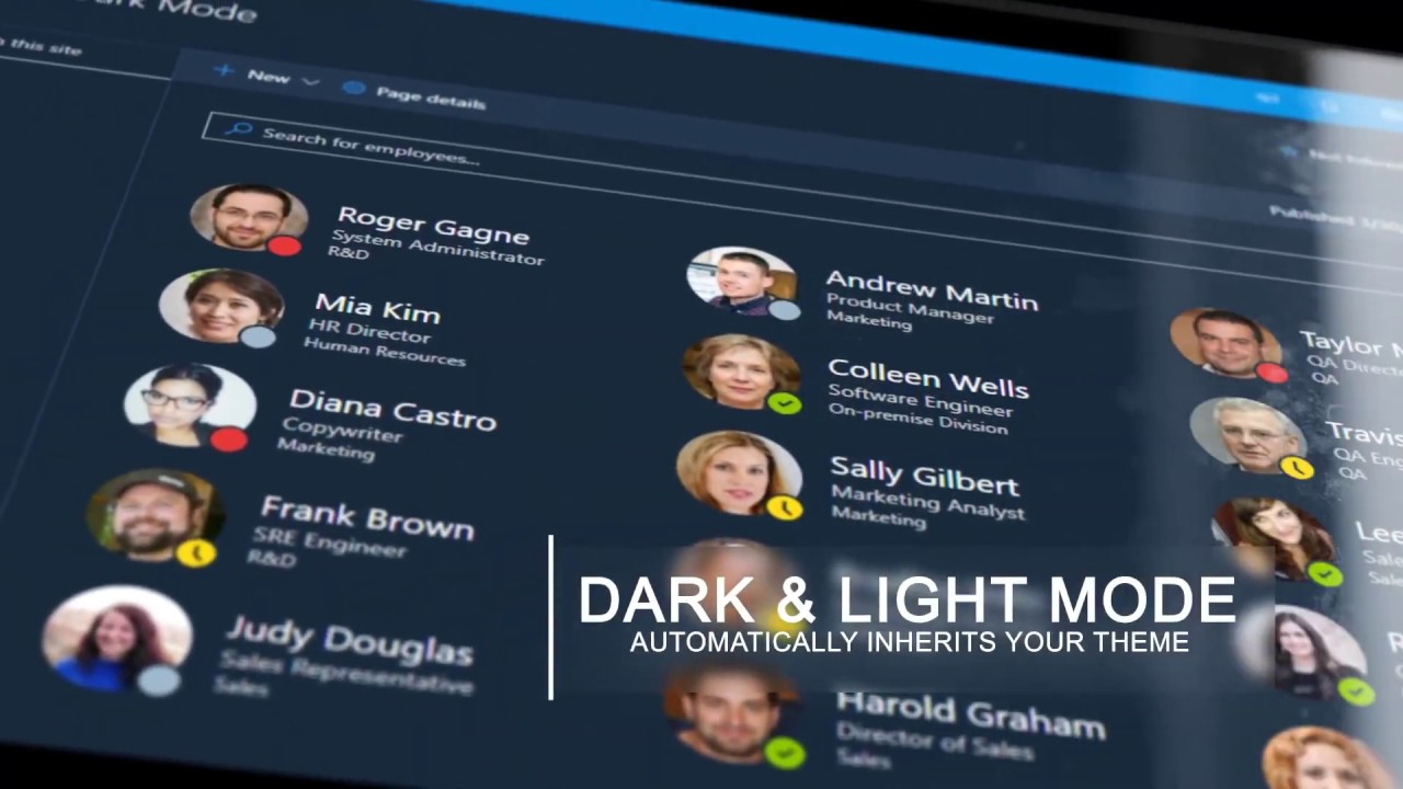 Employee Directory for Office 365 YouTube