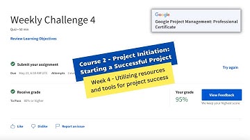 Project initiation starting a successful project weekly challenge 4 || Google Project Management