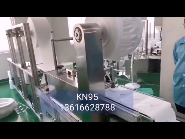 KN95 mask for covid-19 making machine line class=