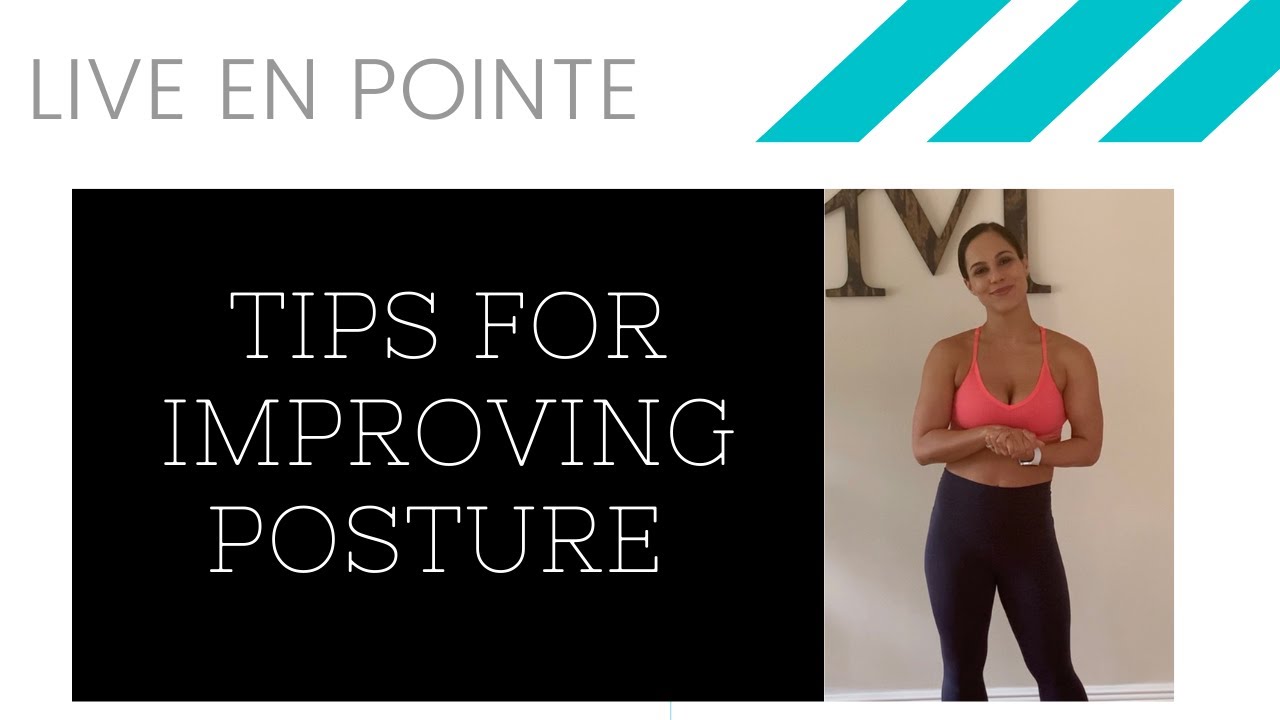 Tips for improving posture - YouTube