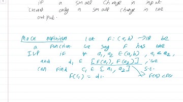 Real Analysis Lecture 13 Part 1: The role of topology in real analysis