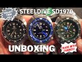 STEELDIVE SD1970 | Unboxing ALL 3 Colors! Capt Willard Homage