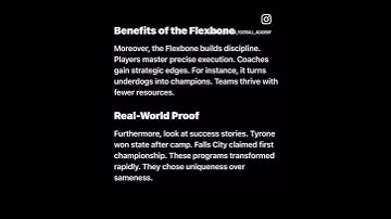 Stand Out or Fall Behind: Why Flexbone Football Wins in 2026