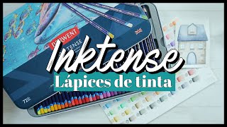 Lápices de tinta DERWENT INKTENSE - Reseña + Tutorial