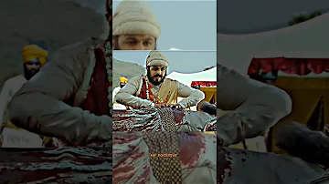 Afzal Khan and Chhatrapati Shivaji Maharaj fight sence, Shoorveer 3 song 👑🦁 #shortvideo