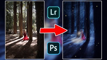 Fairytale Composite Image - Photoshop editing process/breakdown