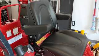 Swapping out that wobbly seat on the MF GC1710