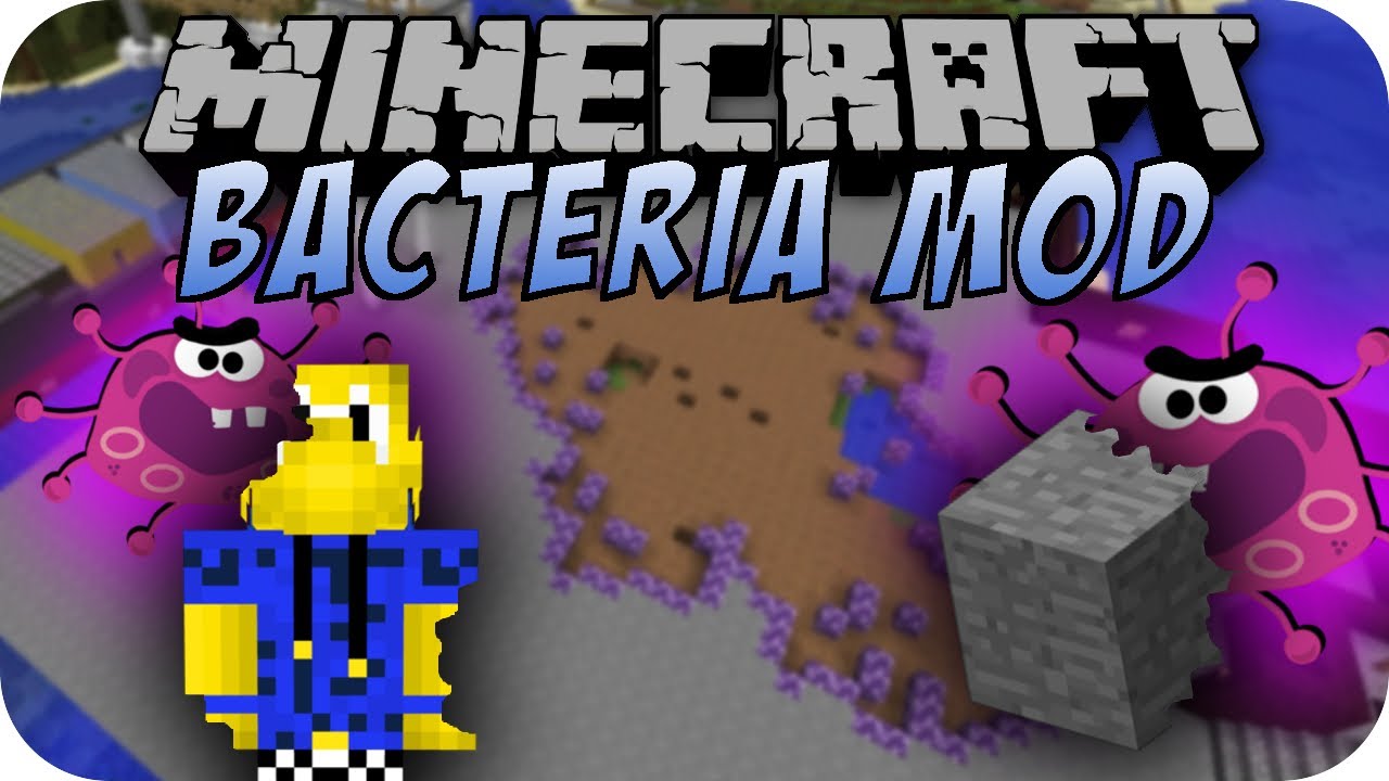 Minecraft BACTERIA MOD (Welt zerfressen) [Deutsch] - YouTube