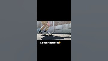 How To Kickflip (Beginners MUST Watch) | 50 Second Trick Tips #skateboarding #kickflip #shorts