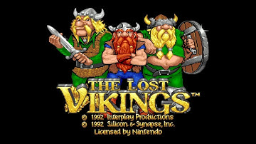The Lost Vikings (1992)  - SNES Intro (1080p)