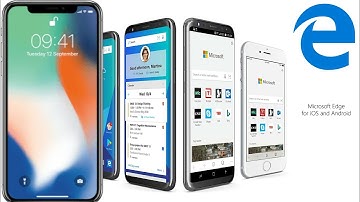 Microsoft Edge app ios gets IPhoneX full screen support