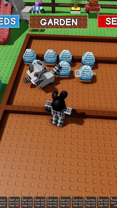 Huge Pet From The New Oasis Egg in Grow a Garden #roblox #growagarden