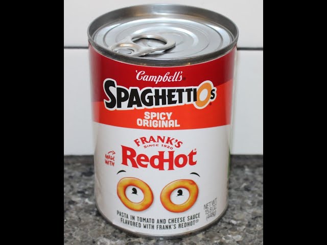  SpaghettiOs Spicy Original made with Frank's RedHot