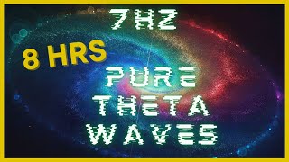 8 Hours 7Hz Pure Theta Waves Cia Hemi Sync Sleep Meditation Binaural Beats