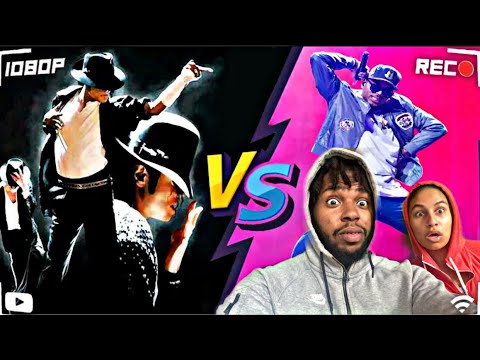 MICHAEL JACKSON VS CHRIS BROWN DANCE OFF *OUR REACTION