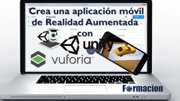 Crea tu aplicación móvil de realidad aumentada con Unity y Vuforia #RealidadAumentada #RA #AR
