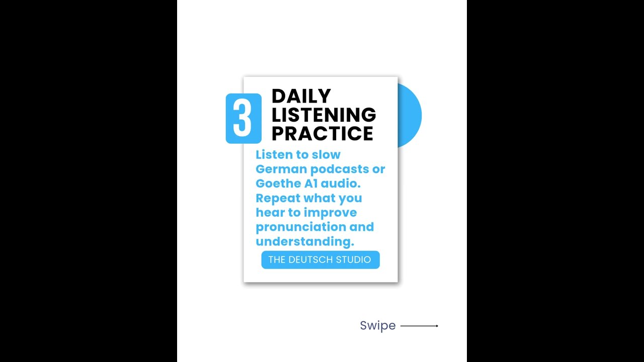 Tips To Clear German A1 Goethe Talc Exam In 30 Days Deutsch Learning GermanA1