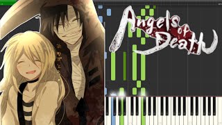 Video thumbnail of "Angels of Death OST - Incoherent [Sheets + MIDI] [Synthesia Tutorial] [Piano]"