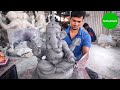 Ganesh Idol Making by Sculptor Kiran Patil | Making Ganesha with Natural Clay