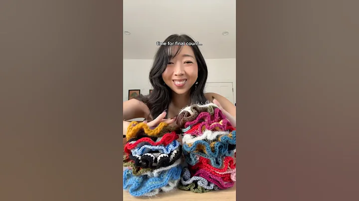 how many scrunchies can i crochet in a day? (full vid on my channel)