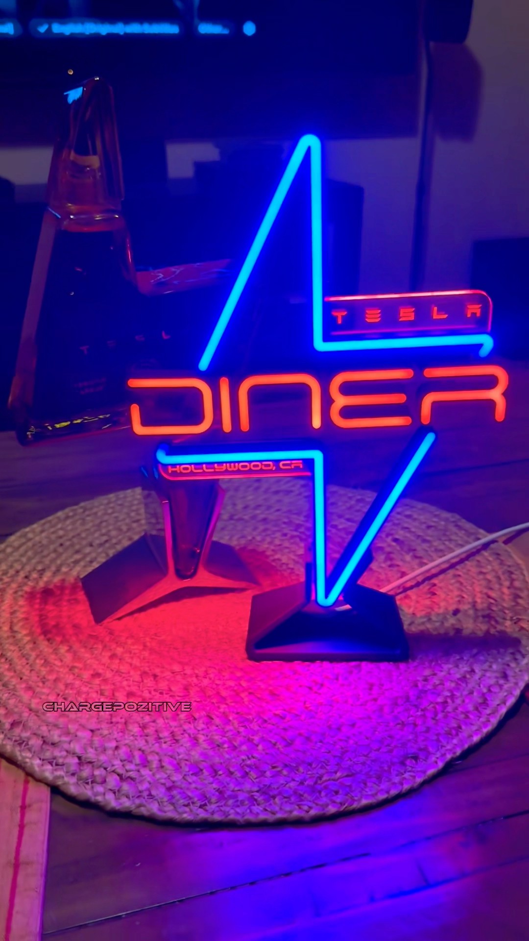 Tesla Diner Sign! Merch from the new #TeslaDiner #Tesla