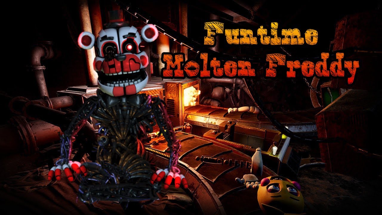 Fnaf 6] Speed Edit - Fixed Molten Freddy / Showtime Freddy! 