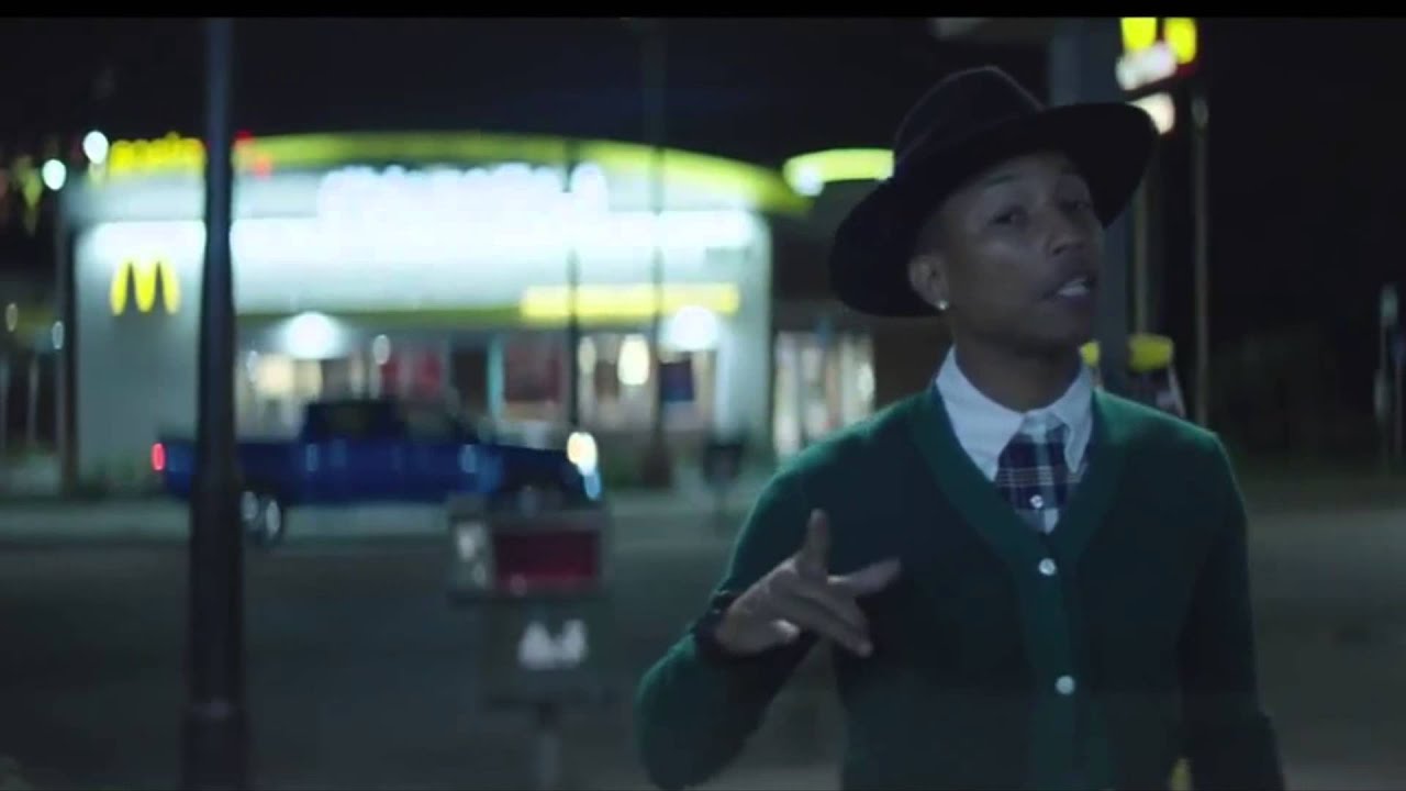 Pharrell Releases 24 Hour Music Video "Happy" YouTube