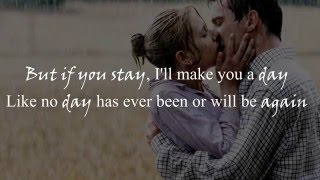 Alfie Boe - If you go away Lyrics