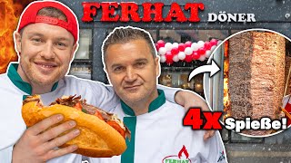 Das neue FERHAT DÖNER XXL Restaurant mit 4 Spießen - sowas gabs noch nie!