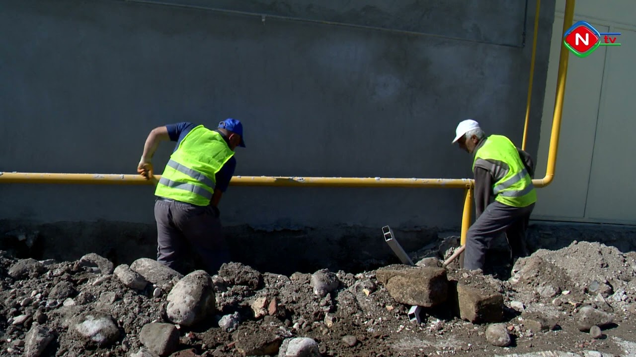 Cəhri qəsəbəsində avtomobil yolları genişləndirilir, kənd mərkəzi abadlaşdırılır