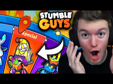 LUCKIEST *MOSAIC KNIGHT* SPECIAL WHEEL SPIN IN STUMBLE GUYS!