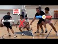 Nba trainer destroying local hoopers in open runs  trash talker gets humbled