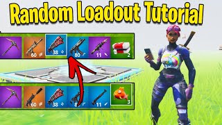 How To Make RANDOM Weapons for Zone Wars &amp; Box Fight Maps in Fortnite! (Fortnite Creative Tutorial)