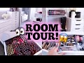 BEAUTY ROOM TOUR + MY FULL MAKEUP COLLECTION!!!