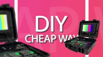 7" Video Monitor | Live Video Switcher | In One Case | All-in-one | Devicewell