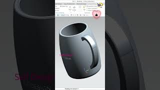 Nx Coffee mug 3d | Nx 3d model | Nx 3d | Nx shorts | Self Design | Nx 3d modeling | Nx 3d Cup design