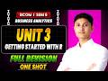 Business Analytics | Complete Unit 3 Revision | BCom Sem 6 (P/H) | Du One Short Revision Unit - 3 |