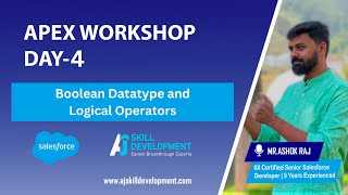 Boolean Datatype and Logical Operators in Apex | AJ Skill Development Academy