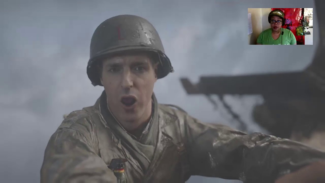 Call of duty WW2 Livestream campaign mode part 1 LOL look at Josh