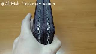 Обзор мужского портмоне клатча для документов Carteira masculina