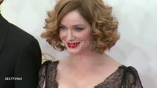 CHRISTINA HENDRICKS HOTTEST PRESS MOMENTS (COMPILATION)
