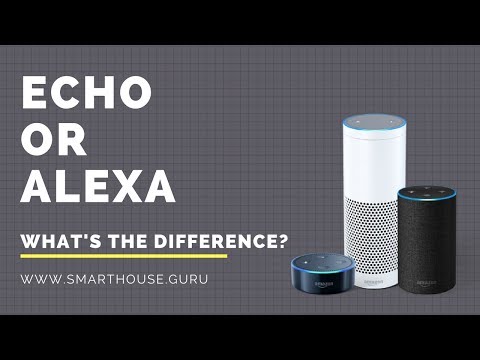 Echo or Alexa? What&rsquo;s the difference? | SmartHouse Tutorial