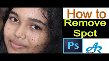 Spot Healing Brush Tool in Photoshop CC 2017|How to Remove Spots From Face in Photoshop CC 2018