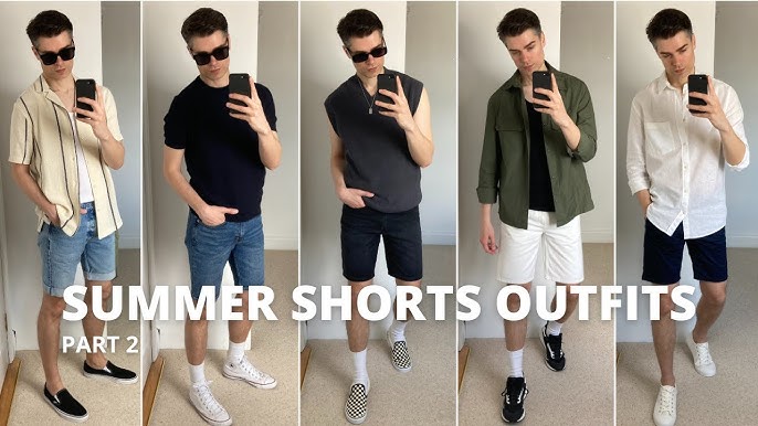 12 Summer Shorts Outfit Ideas Part 1, Cargo & Chino Shorts
