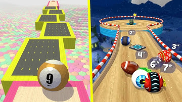 Going Balls Vs Action Balls All Levels Gameplay Android iOS #297