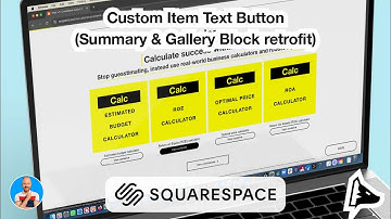 Custom Item Text Button - Live demonstration - Squarespace plugin (cx+)