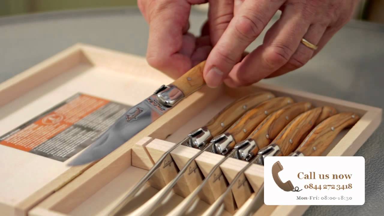 Iole Olive Wood Steak Knives Steakknives Co Uk You